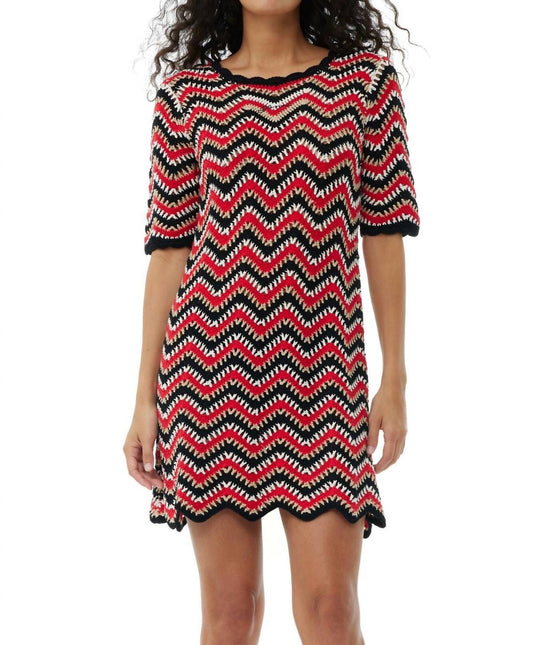 Ganni - Crochet Mini Dress