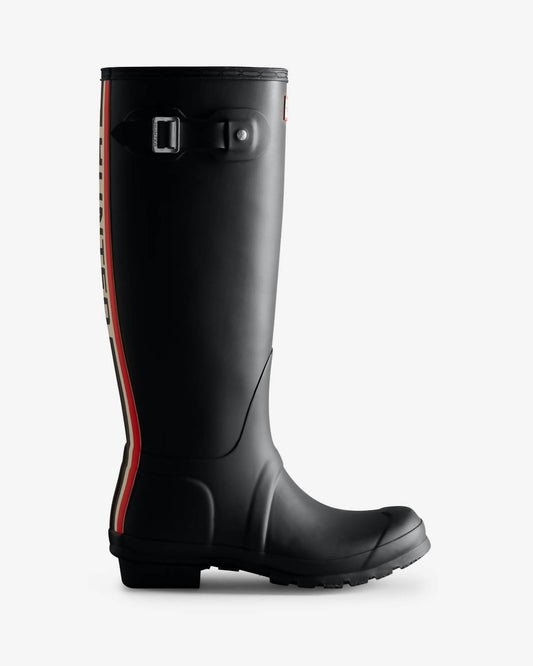 Hunter - Women's Original Tall Tri-colour Logo Backstrap Boot