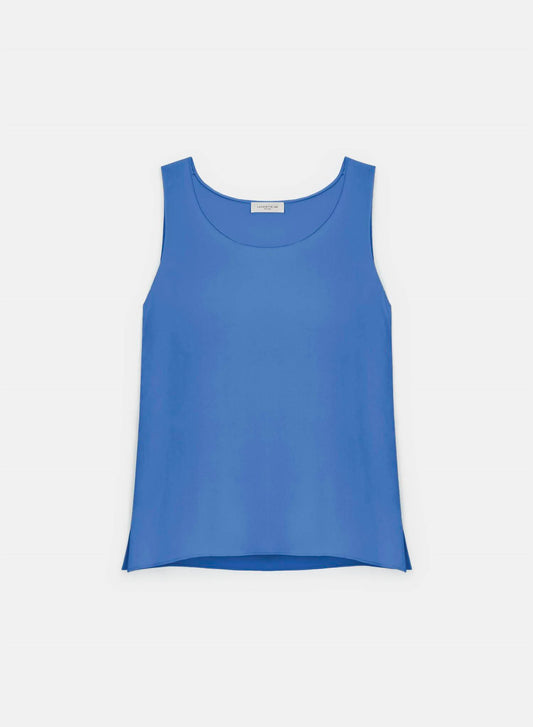 Lafayette 148 - Women's Double Georgette Sleeveless Tank