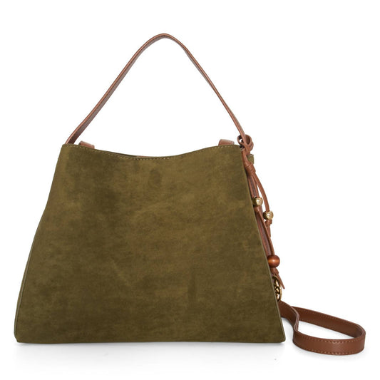 Like Dreams - Women's Solace Suede Top Handle Bag