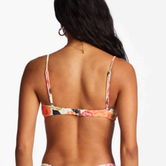 Billabong - Magic Gardens Skinny Mini Crop Bikini Top