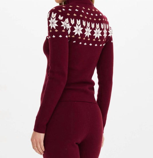 The Upside - Le Ski Half Zip Sweater