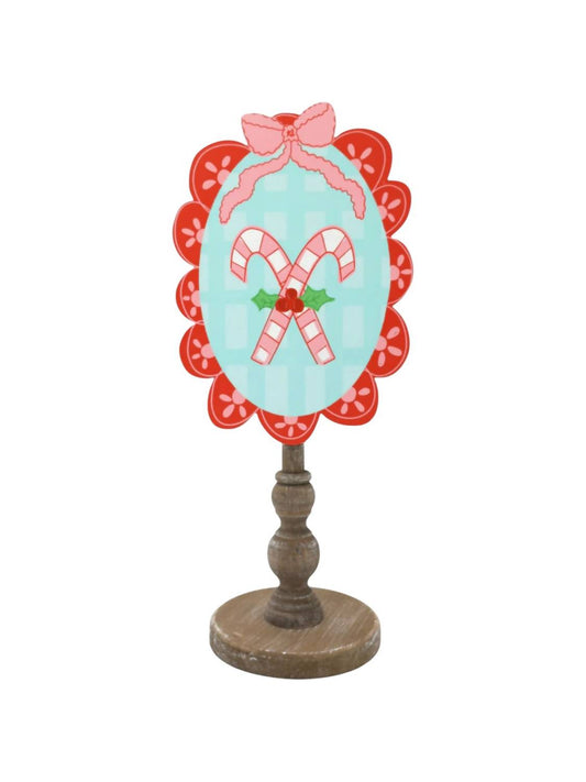 Doodles By Rebekah - Scallop Candycane Topper And Base