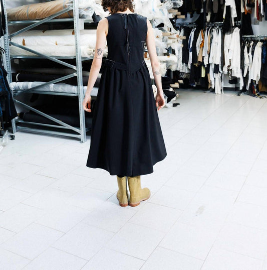 Serienumerica - Fitted Midi Dress