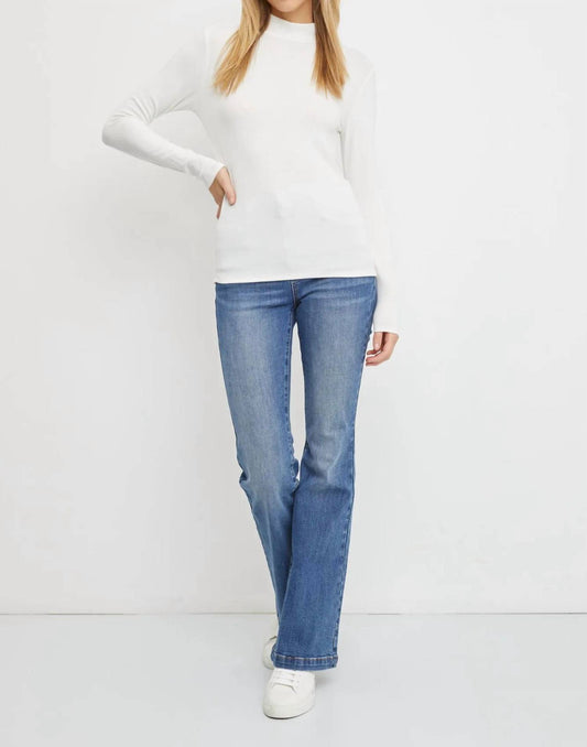Multiples - Mock Neck Long Sleeve Sweater