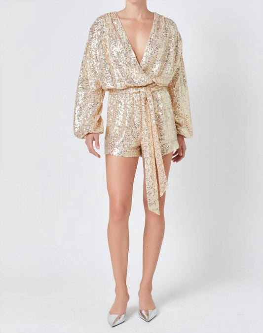 English Factory - Sequins Romper