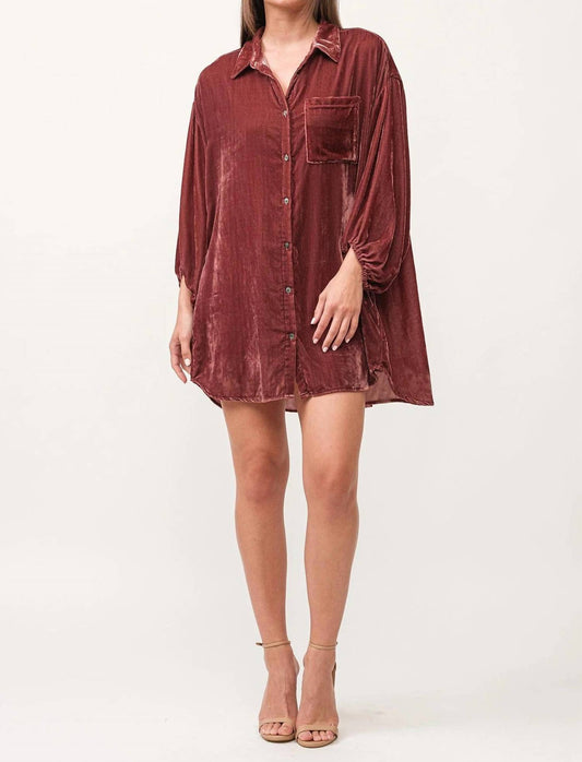 Dear John Denim - Leigh Velvet Dress