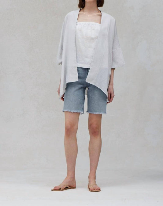 Grade & Gather - Lordes Oversized Crepe Kimono