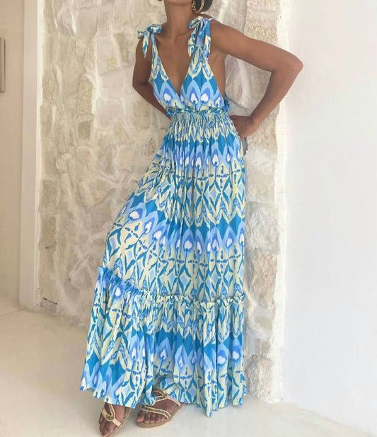 Feather & Find - Airglow Open Back Dress