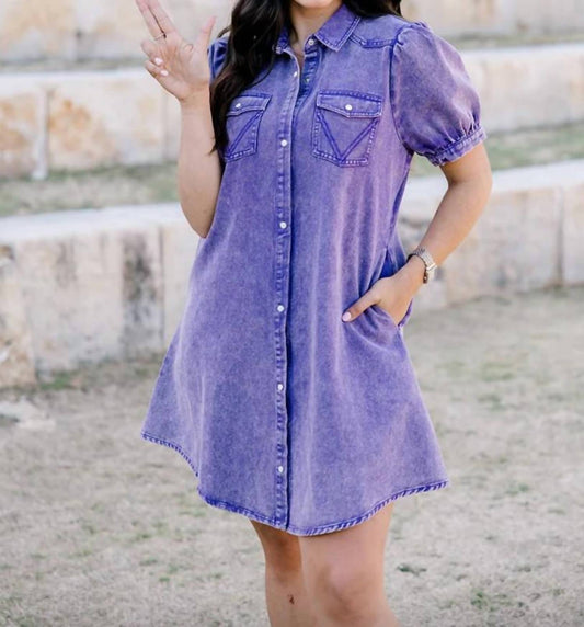Layerz Clothing - Annie Mini Shirt Dress
