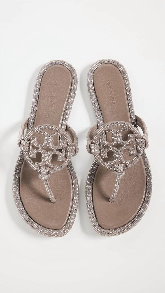 Tory Burch - Women's Miller Knotted Pave Sandals