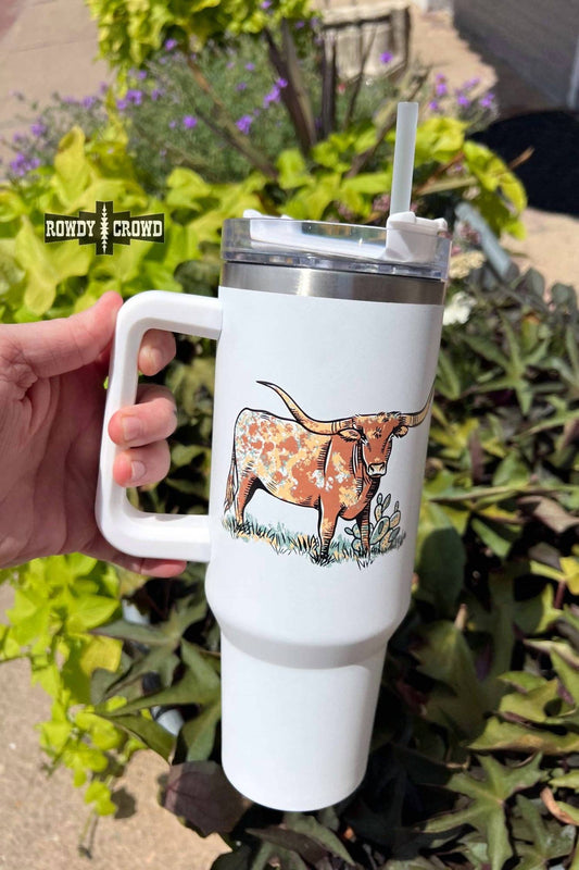 Rowdy Crowd - No Bull 40 oz Stainless Steel Tumbler