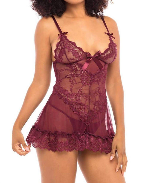 Oh La La Cheri - Valentine Soft Cup Babydoll