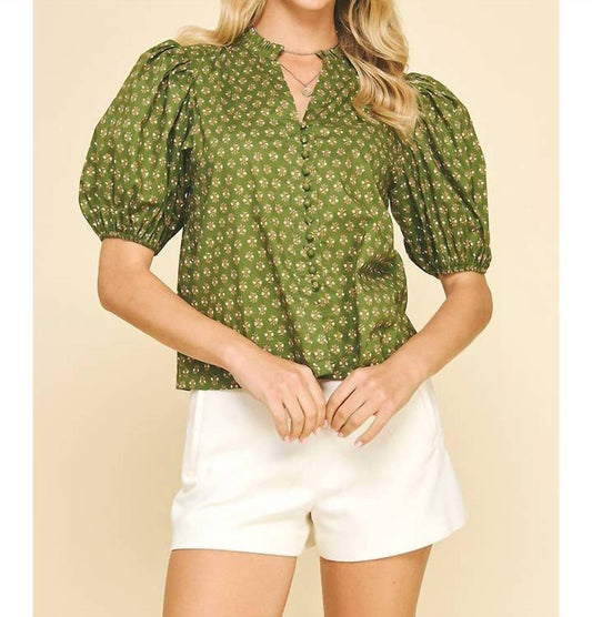 Pinch - Murphy Top Green