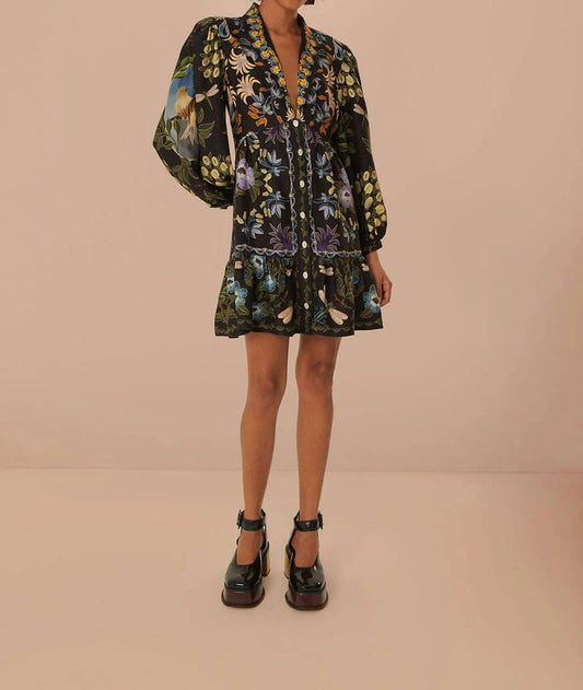 Farm Rio - WINTER GARDEN DRESS