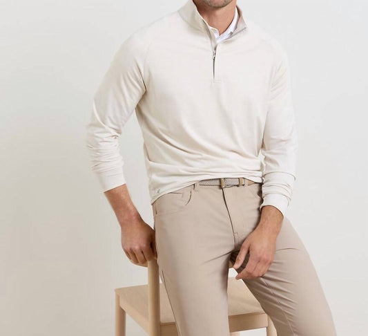 Peter Millar - Stealth Stripe Performance Quarter-zip Pullover