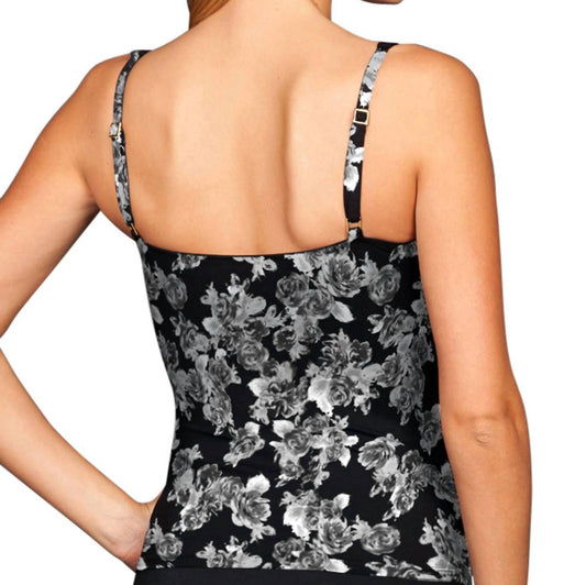 Kallure - Twist Front Tankini Top