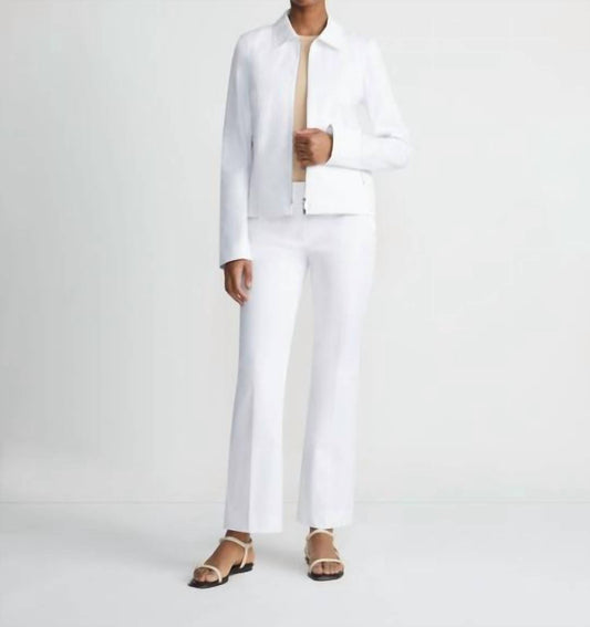 Lafayette 148 - Cropped Manhattan Flared Skinny Pant