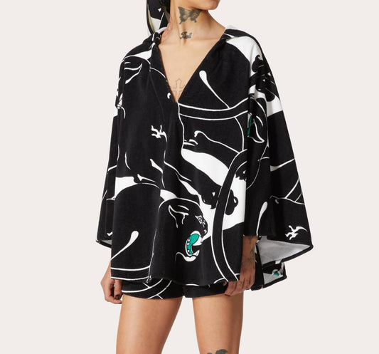 Valentino - Women's Panther Terry Cotton Cape