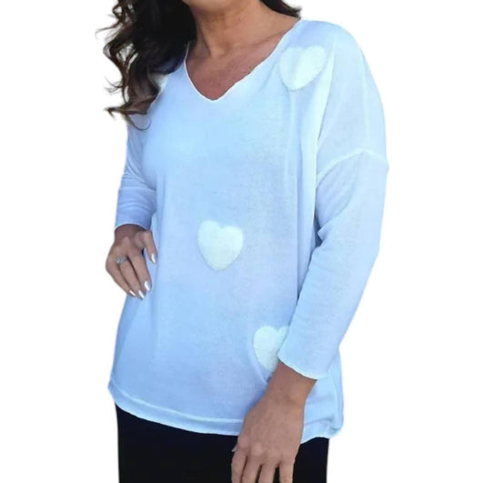 Charlie B - Sassy Top With Heart Applique