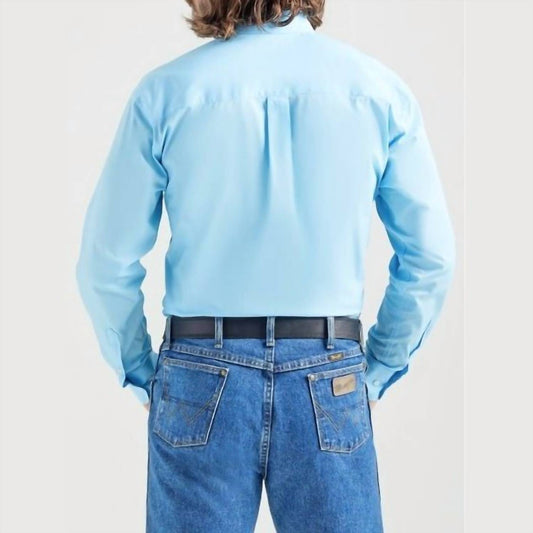 Wrangler - Men's Western George Long Sleeve Shirt