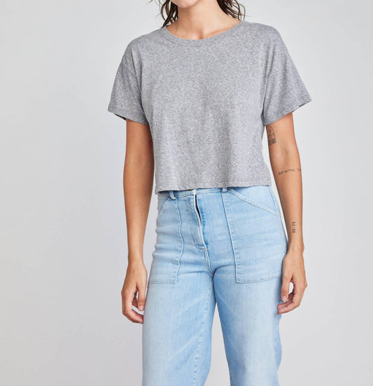 Self Contrast - Drew Cropped Tee