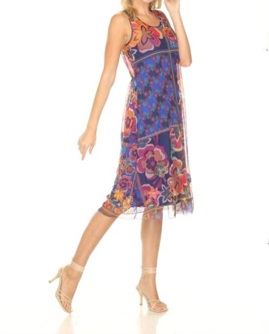 Johnny Was - MAZZY A-LINE MIDI DRESS