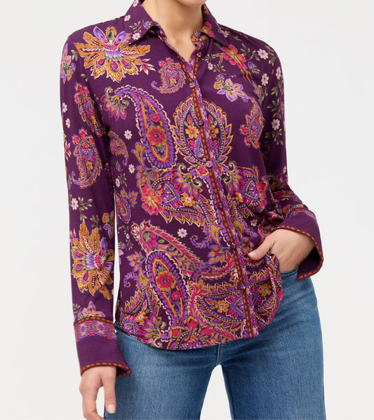 Johnny Was - JANIE FAVORITE BUTTON FRONT SHIRT