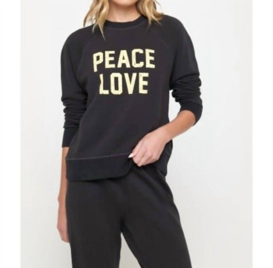 Spiritual Gangster - Crackle Peace Forever Crew Sweater