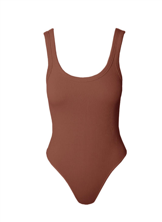 Nikibiki - Ribbed Scoop Bodysuit