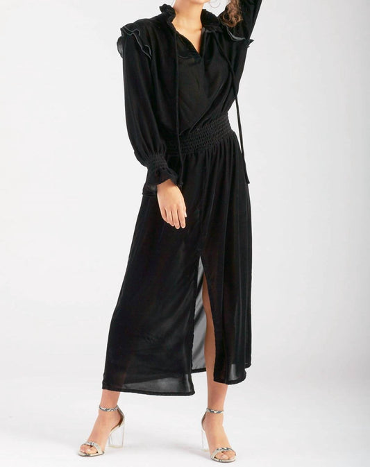 Finley - Mary Jane Whisper Velvet Dress