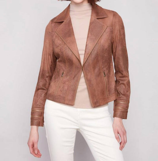 Charlie B - Vintage Faux Leather Jacket