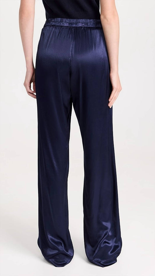 Enza Costa - Pleated Satin Pant