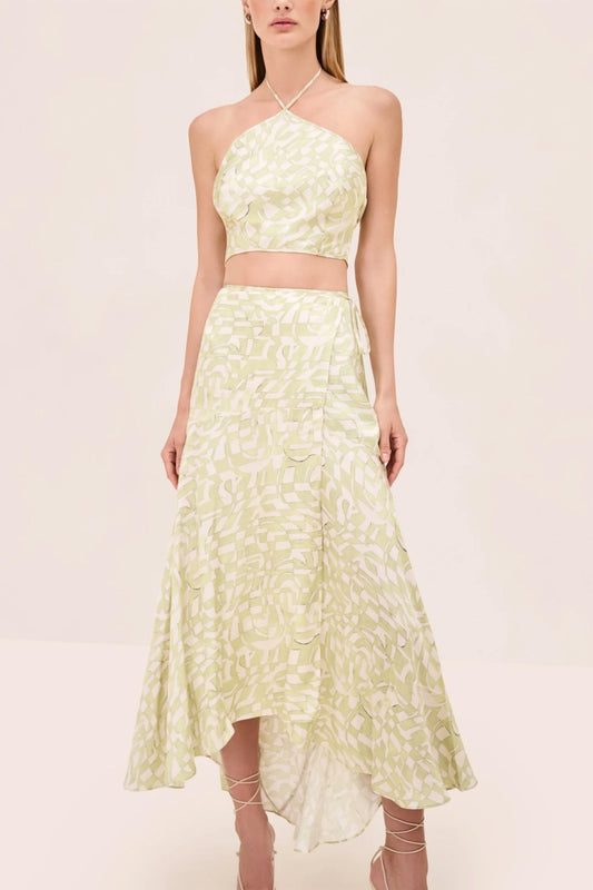 Alexis - Nali Halter-style Crop Top