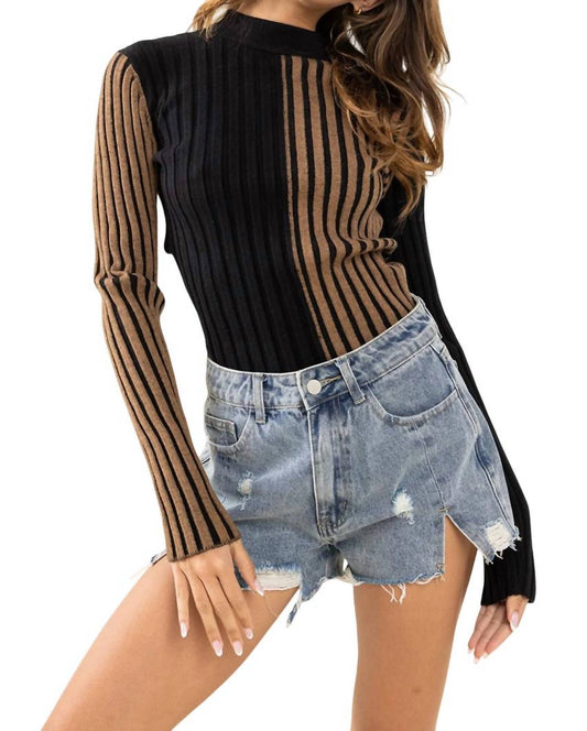 Ces Femme - Two Tone Sweater