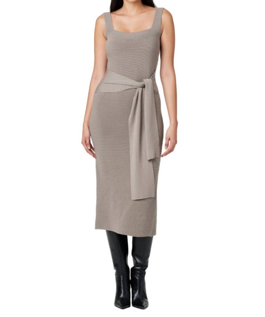 Toccin - Elia Tie Front Knit Dress