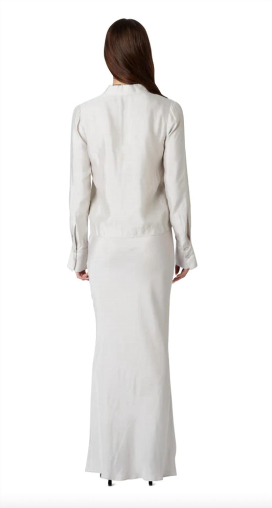 Nia - Bias Cut Maxi Skirt