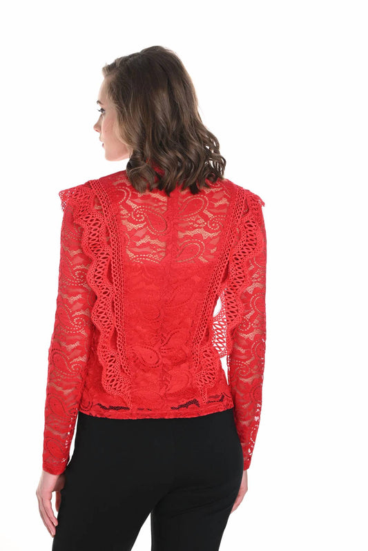 Frank Lyman - Fitted Lace Top