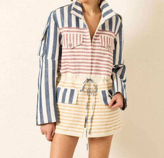 Alix Of Bohemia - Porter Sailor Stripe Jacket