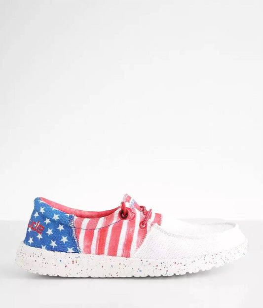 Hey Dude - Women's Wendy Sox Tri America Shoe