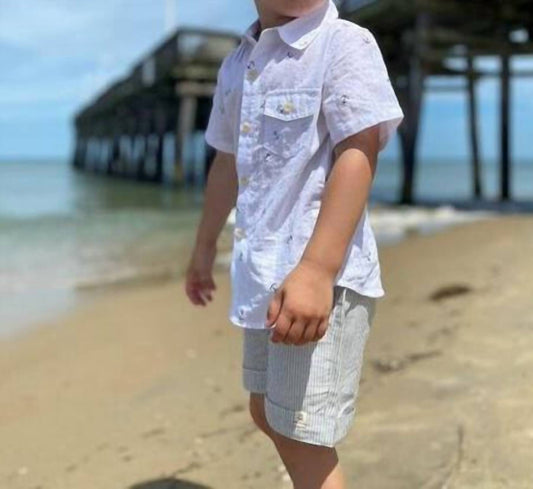 Me & Henry - Short Sleeve Button Down Shirt