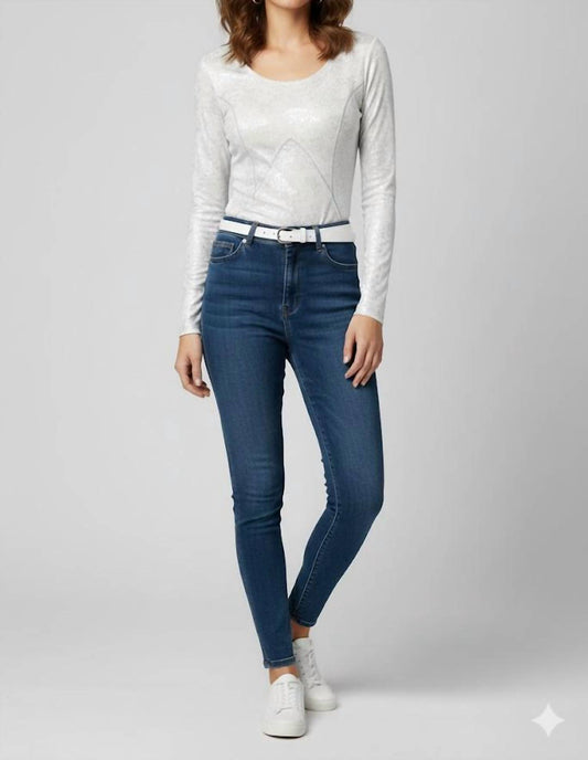 Petit Pois By Viviana G - Crew Neck Long Sleeve Mesh Tee