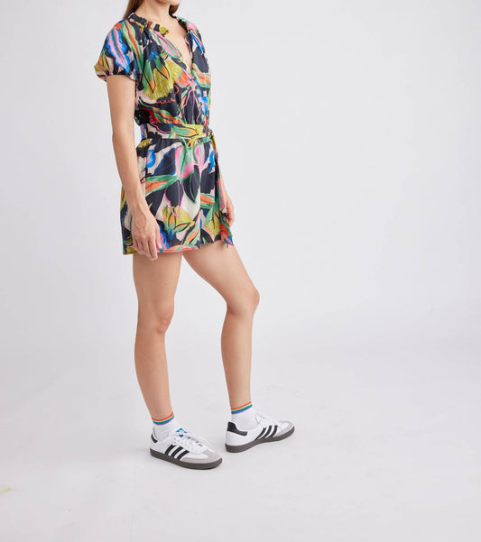 Self Contrast - Midnight Tropics Romper