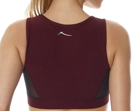 X By Gottex - Chrome Star Mesh Low Impact Sports Bra