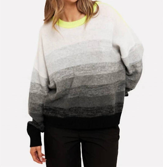 Brodie Cashmere - Gradient Fade Crewneck Sweater