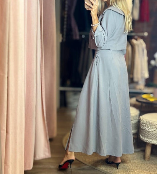 Aurora - Laura Skirt And Shirt Set