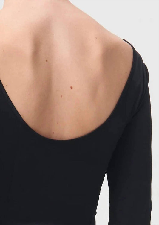 Agolde - Women's Stevie Open Neck Thong Bodysuit