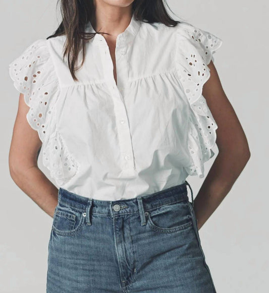 The Shirt - Sleevless Scarlett Shirt