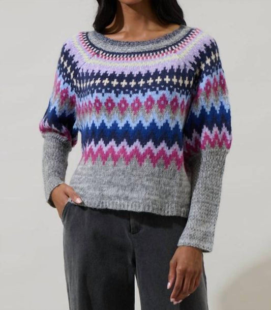 Sugarlips - Daria Fair Isle Sweater