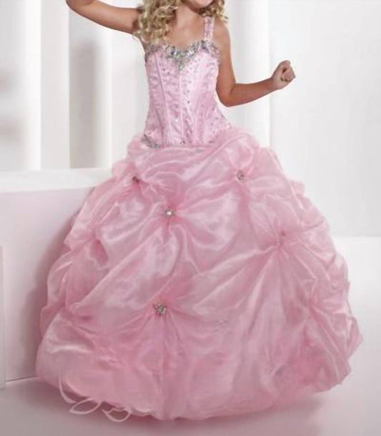 Tiffany Princess - Girls Organza Bubble Pageant Dress